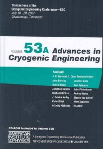 Advances In Cryogenic Engineering Transactions Of The