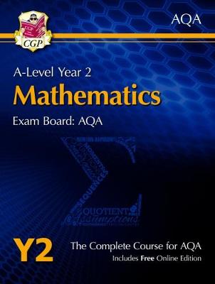 A-Level Maths for AQA: Year 2 Student.. Cover