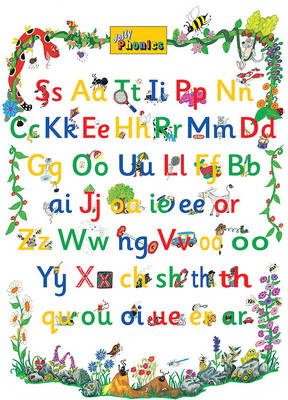 Jolly Phonics Letter Sound Poster: in Precursive Letters (British English edition)