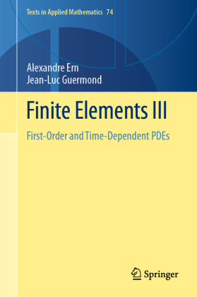 Finite Elements III: First-Order and Time-Dependent PDEs