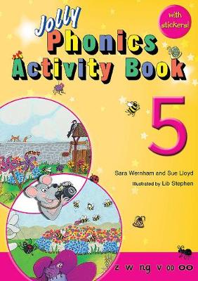 Jolly Phonics Activity Book 5: In Precursive Letters (British English edition)