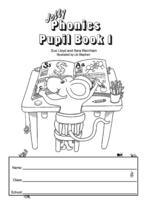 Jolly Phonics Pupil Book 1: in Precursive Letters (British English edition)