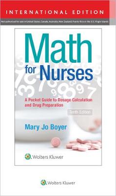 Math For Nurses: : A Pocket Guide to Dosage Calculations and Drug Preparation