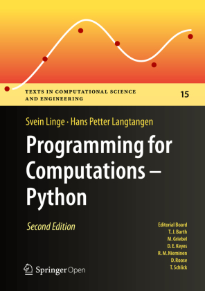 Programming for Computations - Python: A Gentle Introduction to Numerical Simulations with Python 3.6