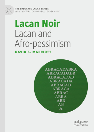 Lacan Noir: Lacan and Afro-pessimism