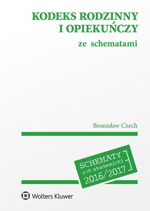 Kodeks rodzinny i opiekuńczy ze.. Cover