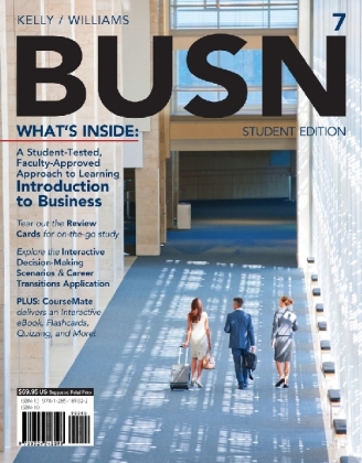 BUSN (with CourseMate, 1 term (6 months) Printed Access Card), m.  Buch, m.  Online-Zugang; .: Mit Online-Zugang