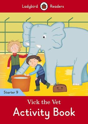 Vick the Vet Activity Book - Ladybird.. Cover