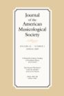 Journal of American Musicological Society