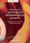 Australian Mathematical Society. Bulletin