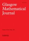 Glasgow Mathematical Journal