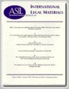 International Legal Materials