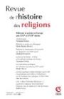 Revue de l'Histoire des Religions