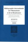 Bibliographie Internationale de l'Humanisme et de la Renaissance