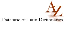 Database of Latin Dictionaries